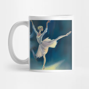 Ballerina Dancing stage Painting Mug